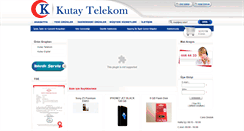 Desktop Screenshot of kutaytelekom.com